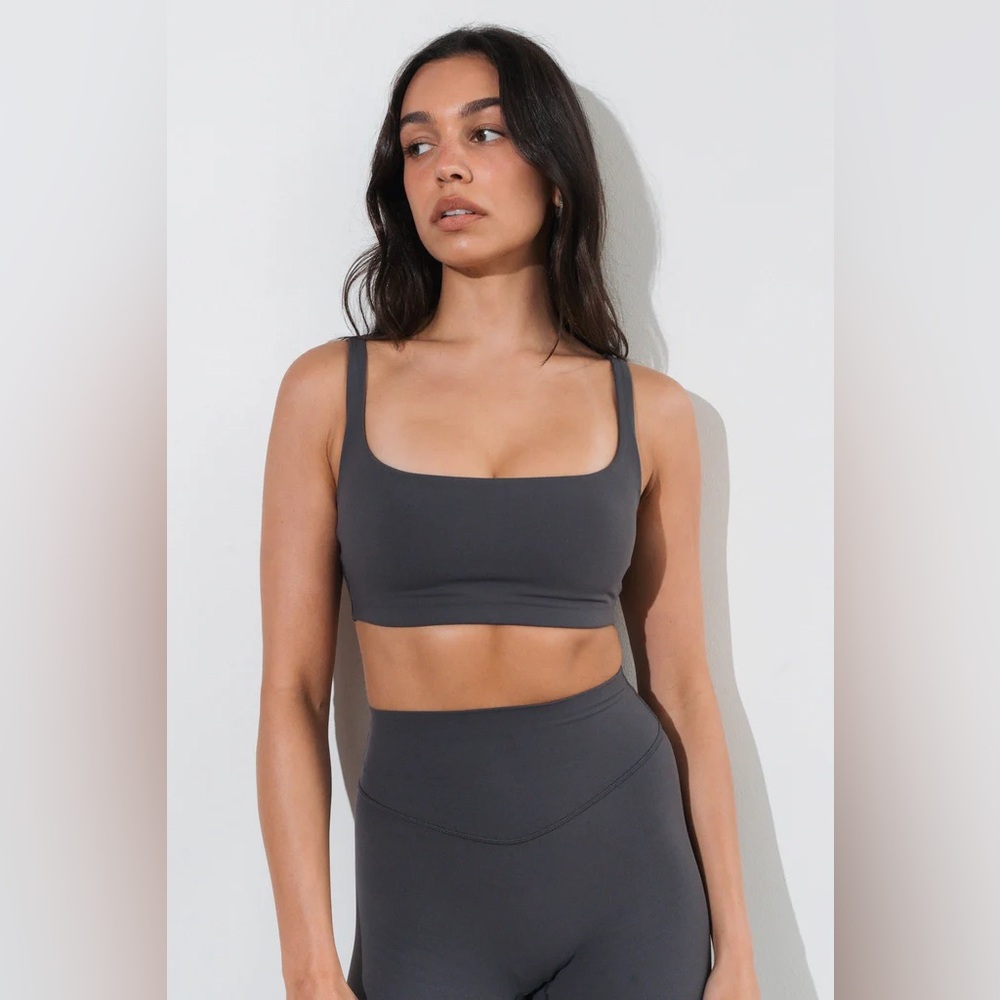Vitality Cloud II Scoop Bra (Grey)